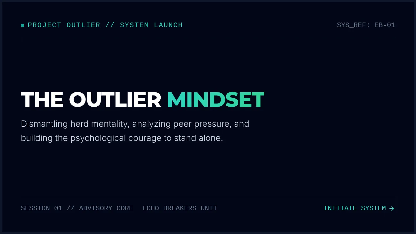 Outlier Mindset Slides