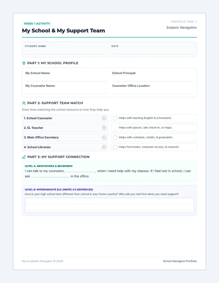 Academic Navigator Portfolio