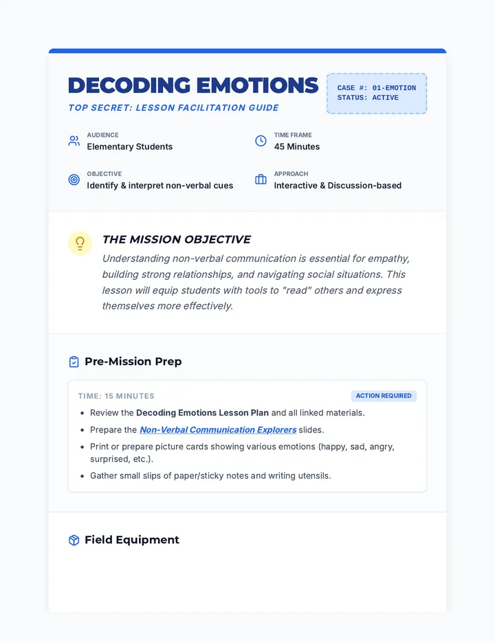 How Do Feelings Talk Without Words • Lesson • Lenny.com