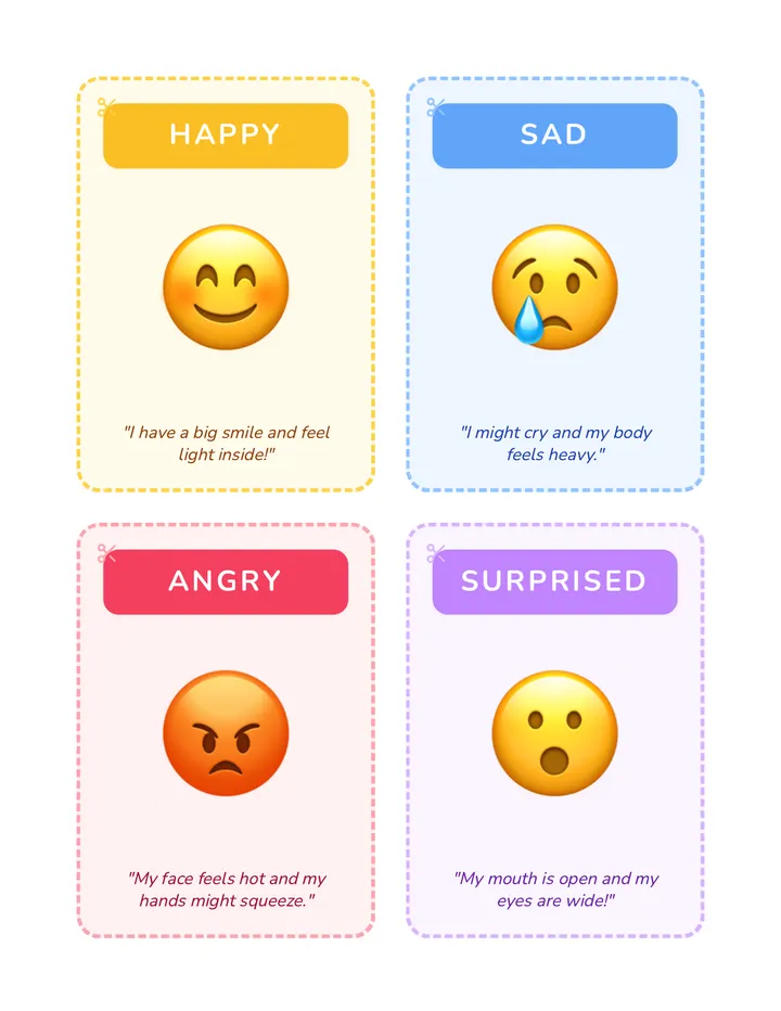 Feeling Friends Flashcards