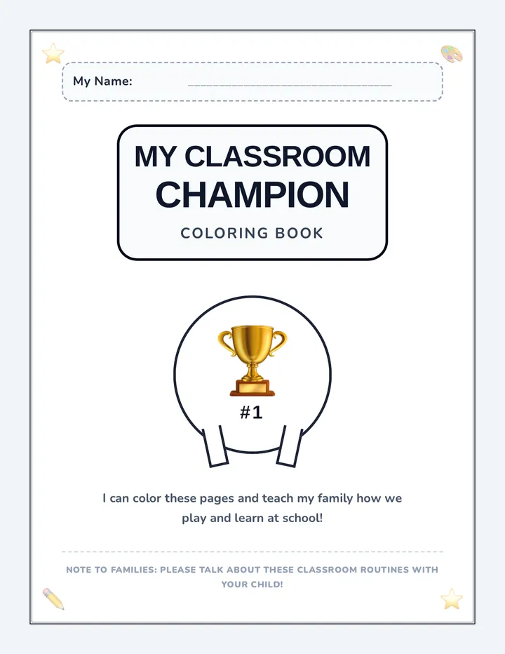 Routines Coloring Book