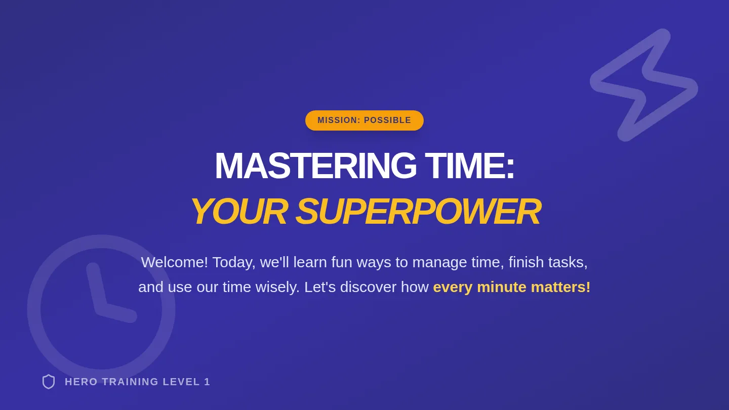 Mastering Time Slides