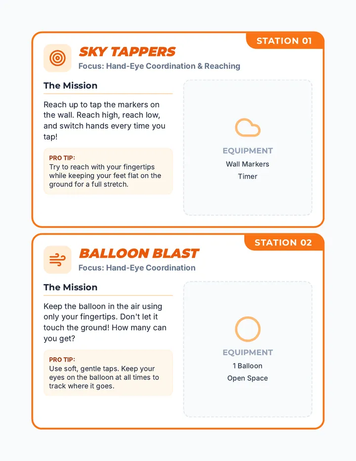 Mission Station Cards