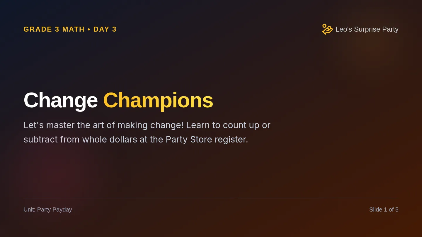 Change Champions Slides