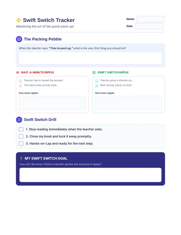 Swift Switch Tracker