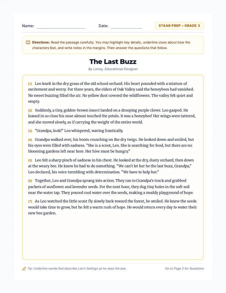 First Day Feelings Worksheet