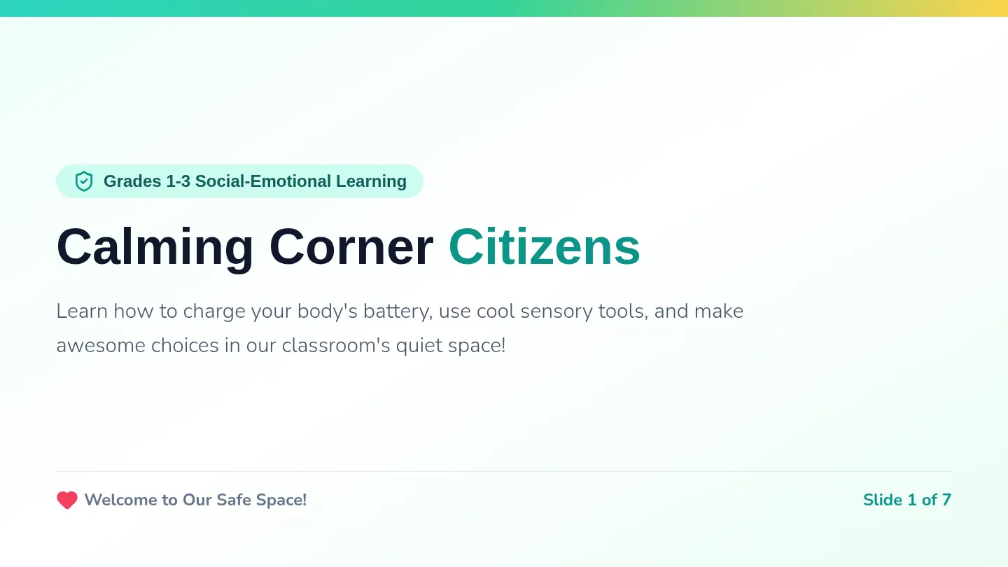 Calming Citizens Slides