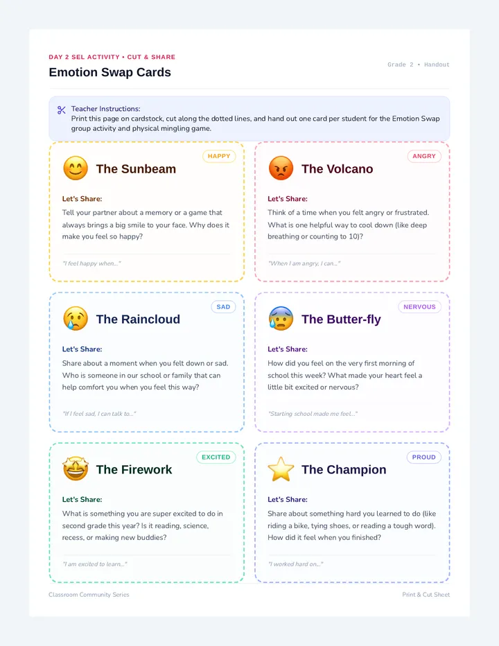 Emotion Connection Cards