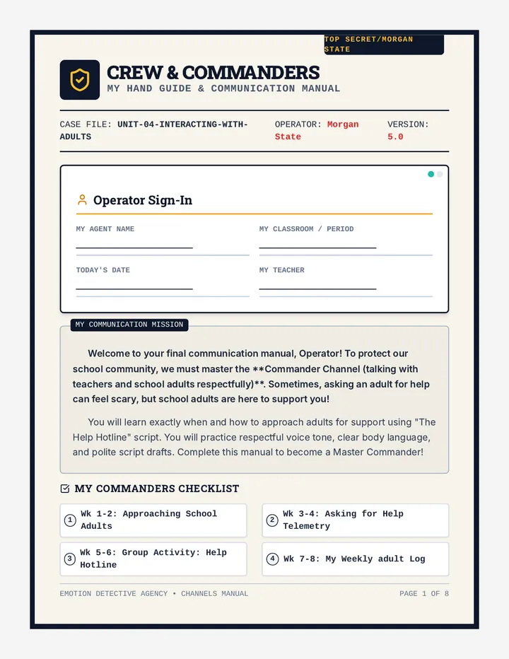 Commanders Workbook
