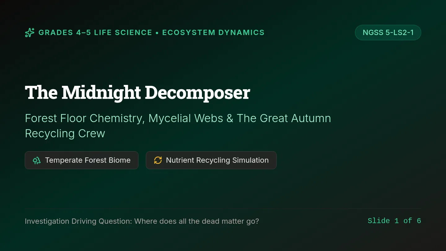 Midnight Decomposer Slide Deck