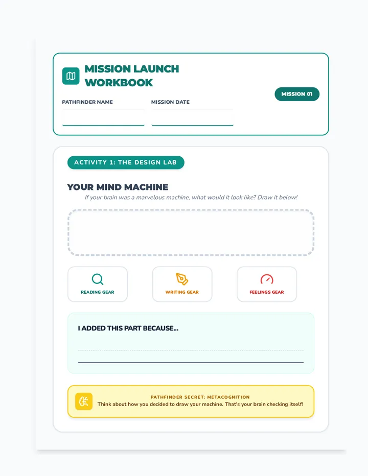 Mission Launch Explorer Workbook Junior