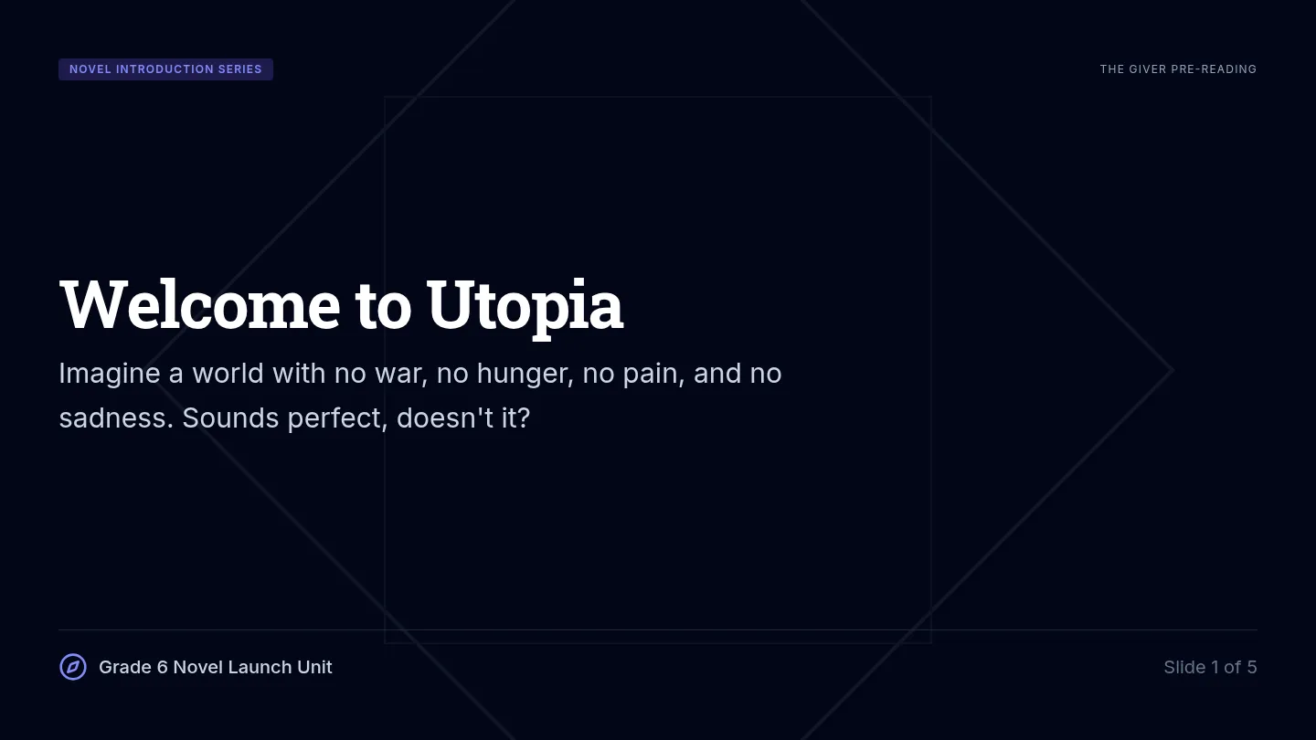 Welcome to Utopia Slides