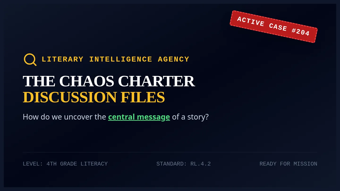 Chaos Charter Discussion Slides
