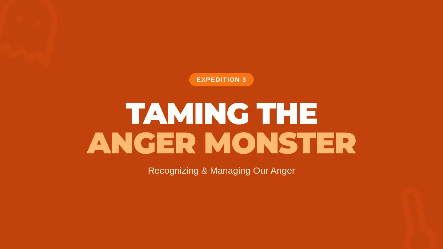 Taming the Anger Monster Slide Deck