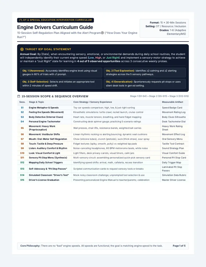Engine Drivers Curriculum Guide