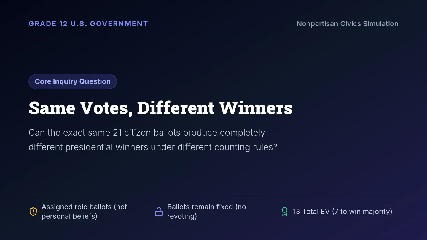 Electoral Shift Projection Slides
