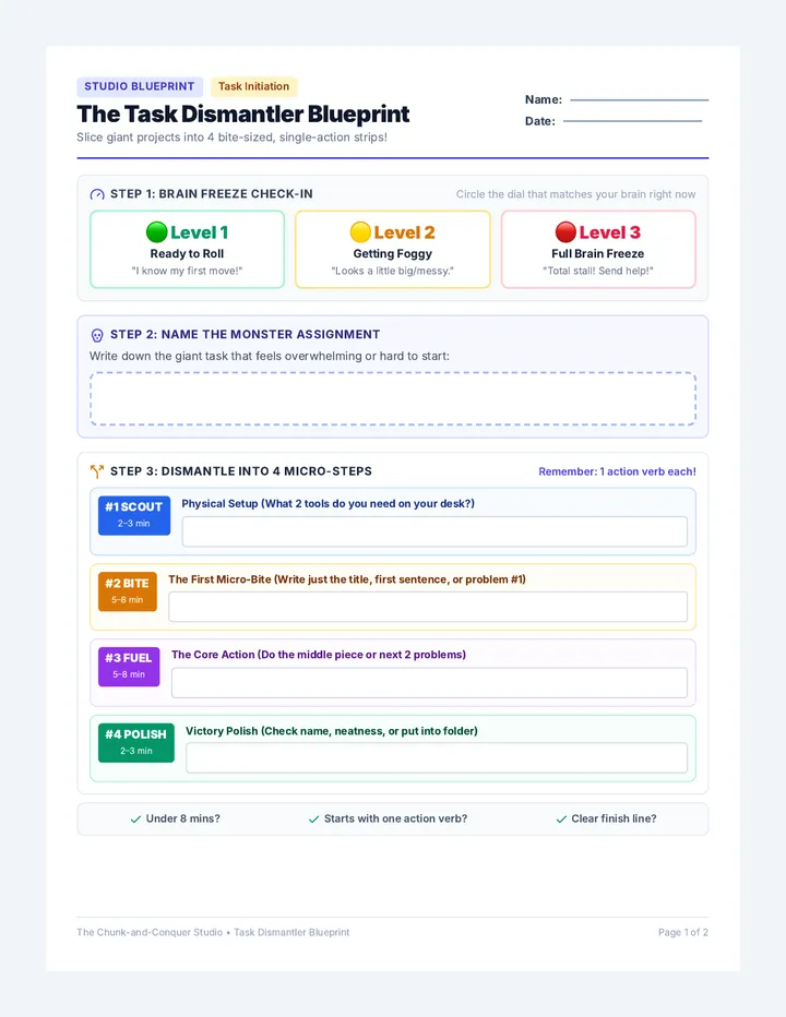 Task Dismantler Activity
