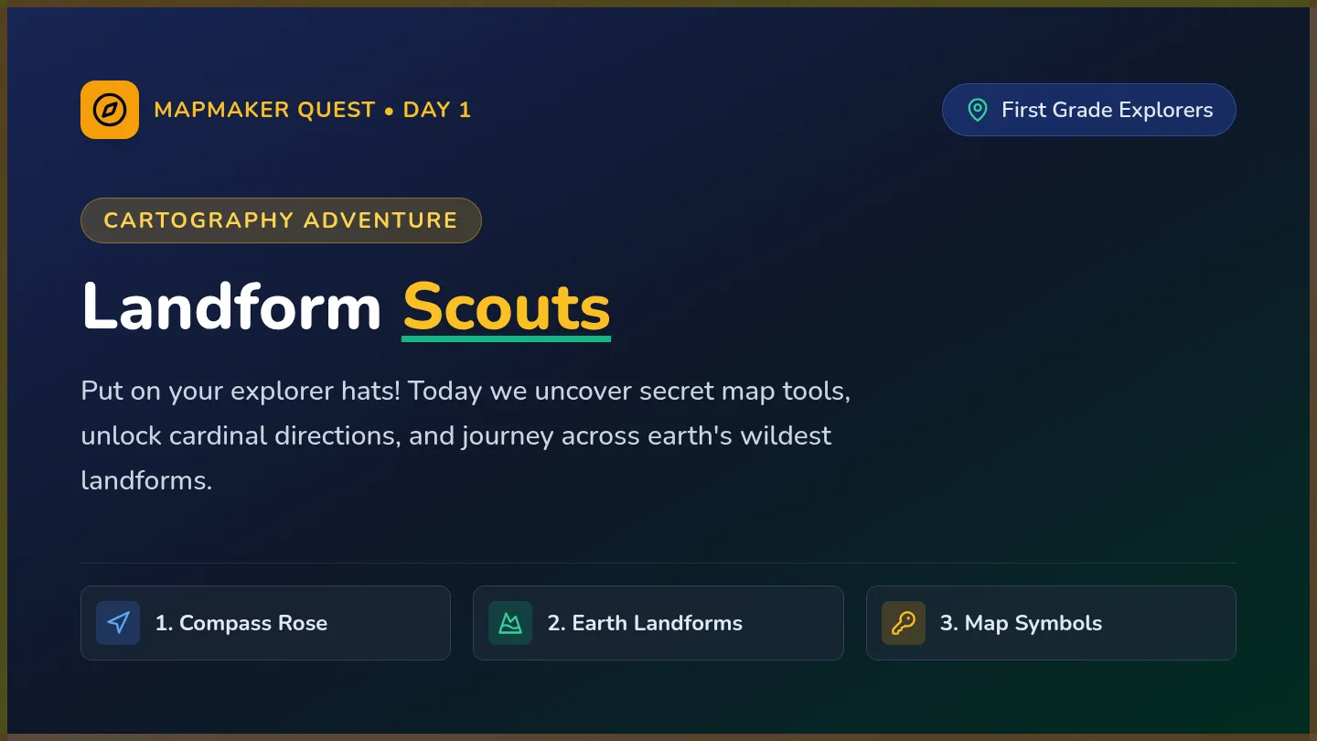 Landform Scouts Slides