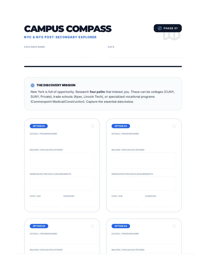Campus Compass Research Guide