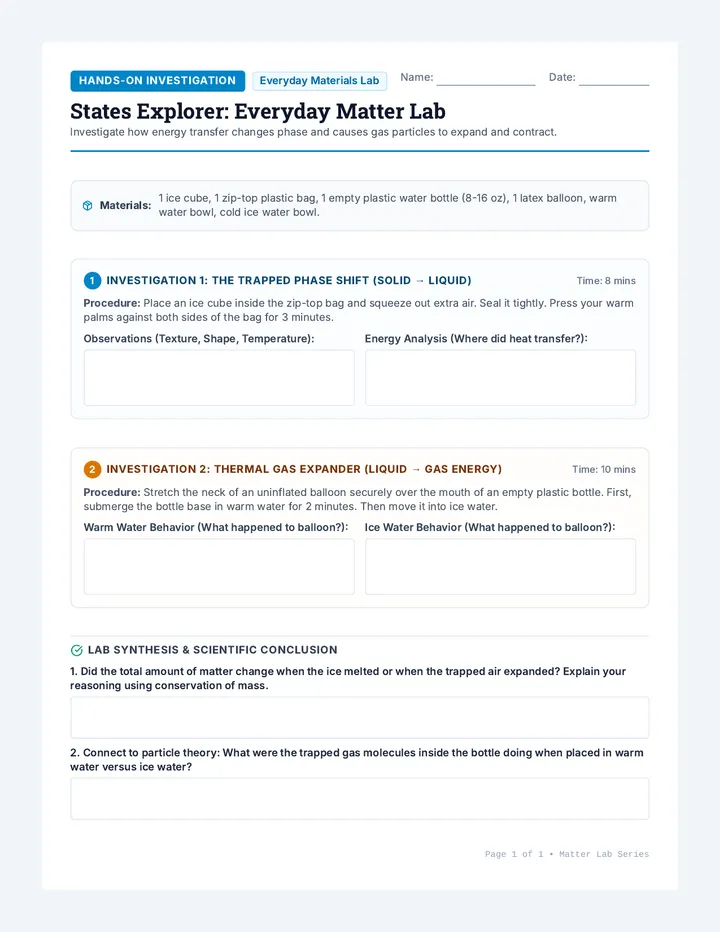States Explorer Lab Activity