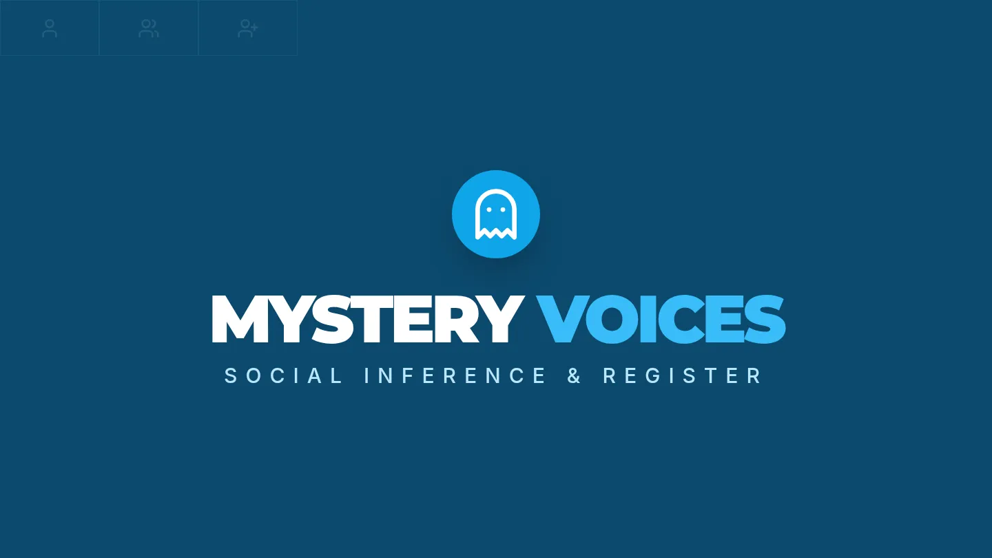 Mystery Voices Slides
