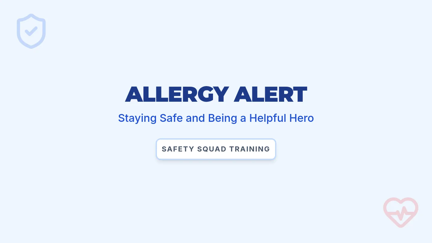 Allergy Alert Slides
