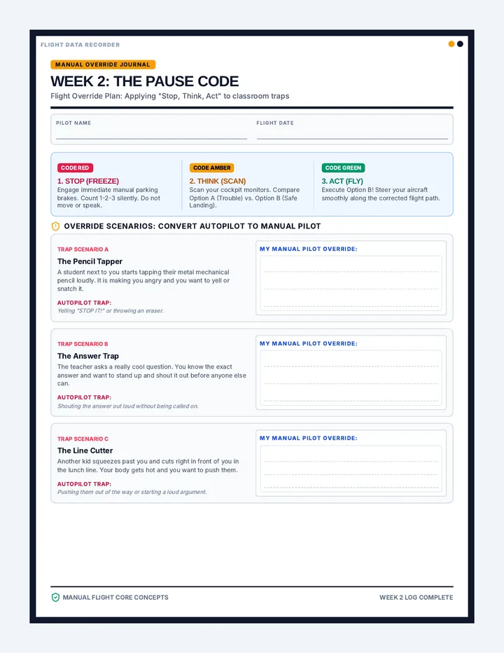 Pause Button Pilot Journal