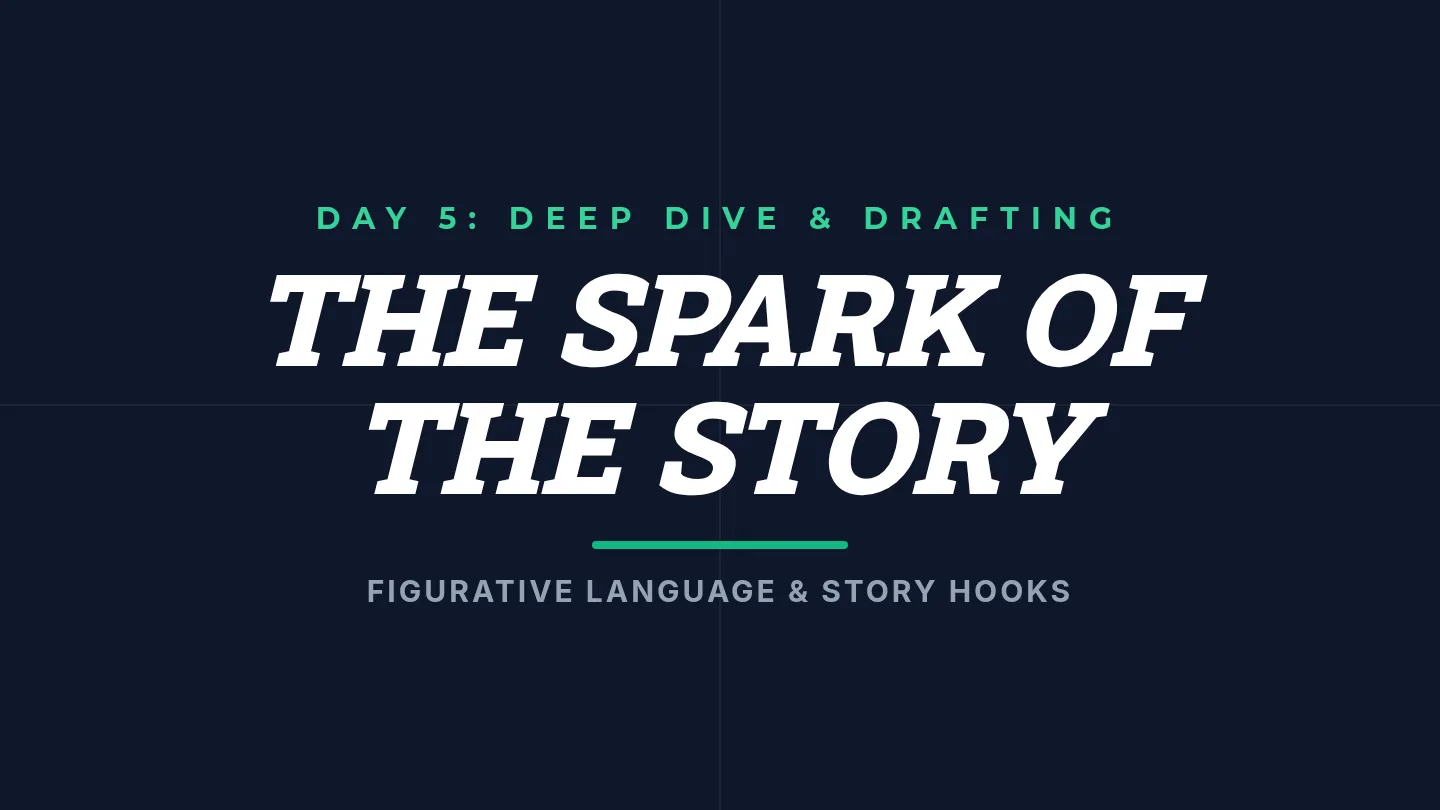 Day 5 The Spark of the Story Slides