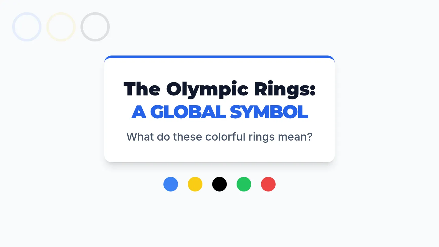 Olympic Rings Slide Deck