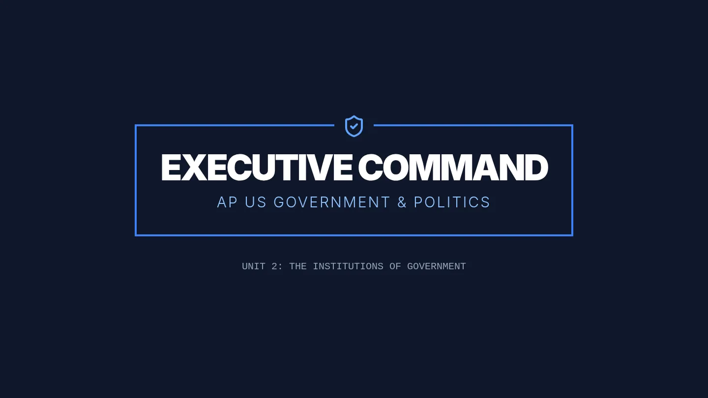 Presidential Power Slides