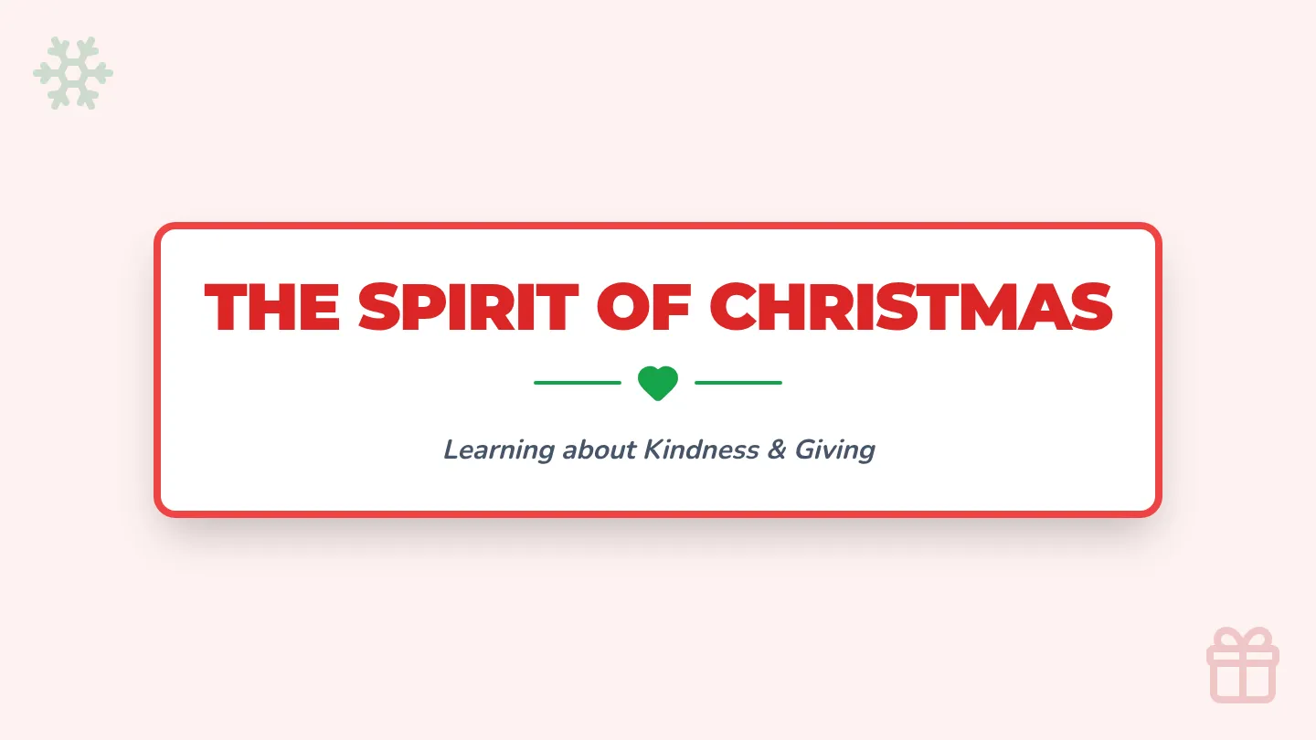 Christmas Kindness Slides