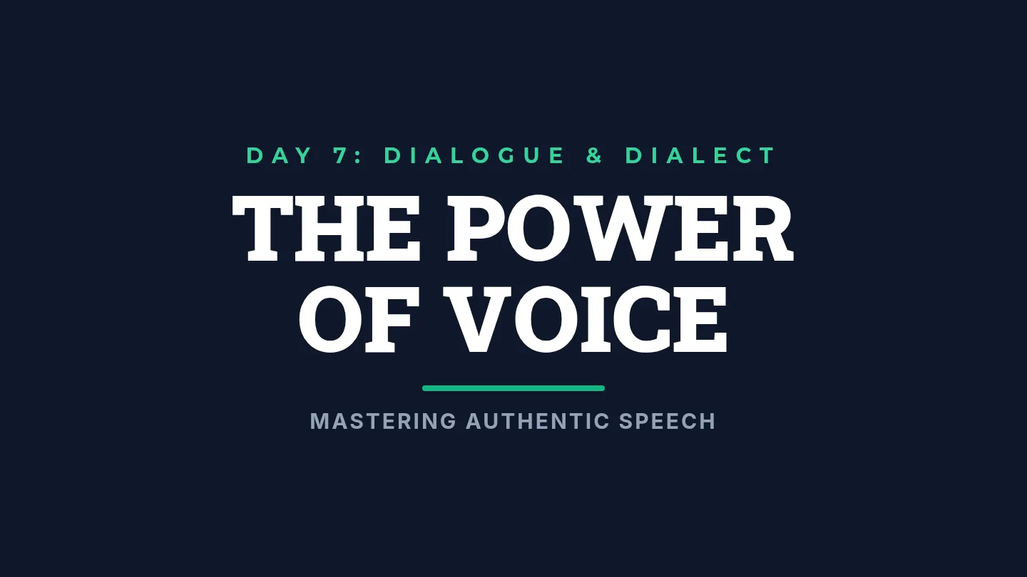 Day 7 The Power of Voice Slides