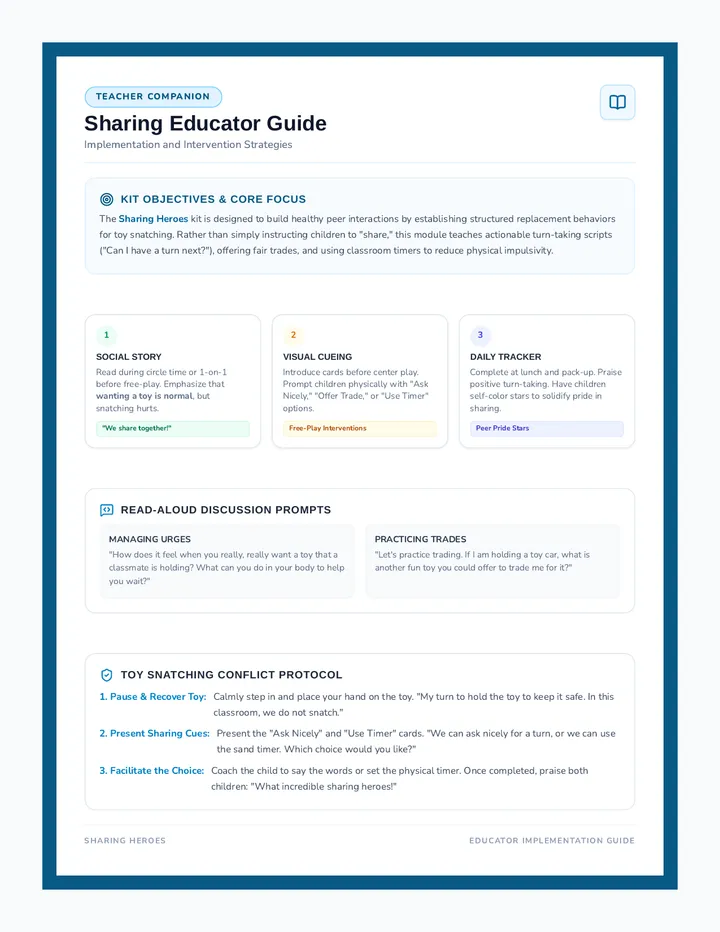Sharing Educator Guide
