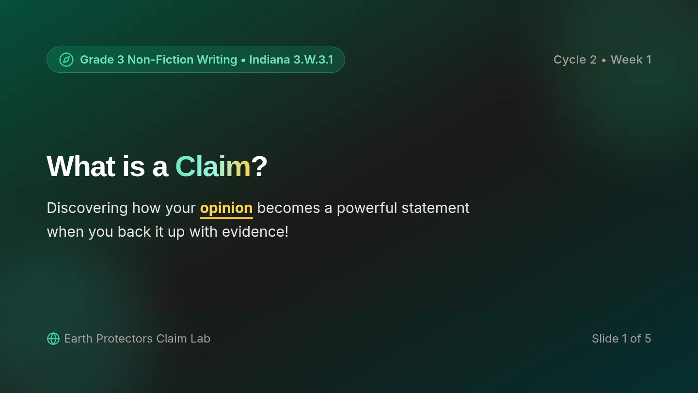 Claim Detective Slides