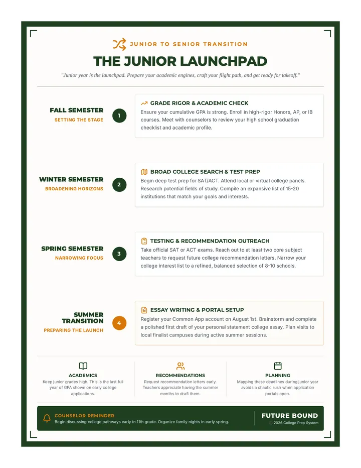 Junior Transition Poster