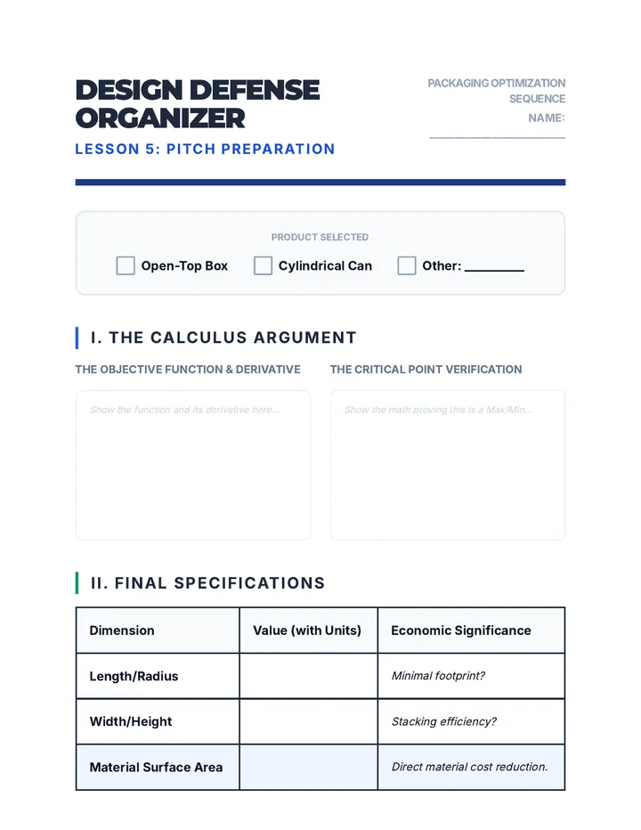 Design Defense Organizer