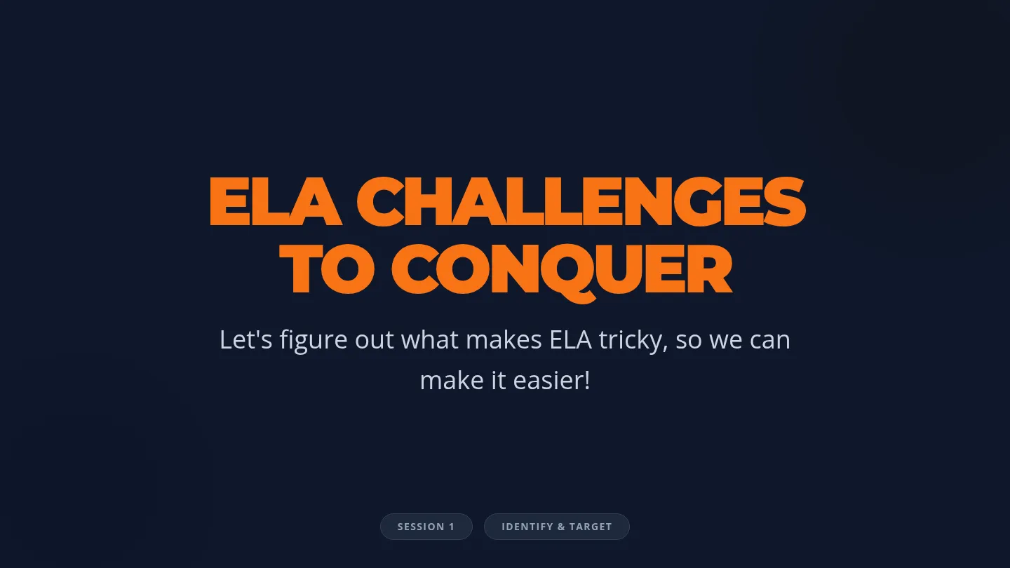 Conquer Slide Deck