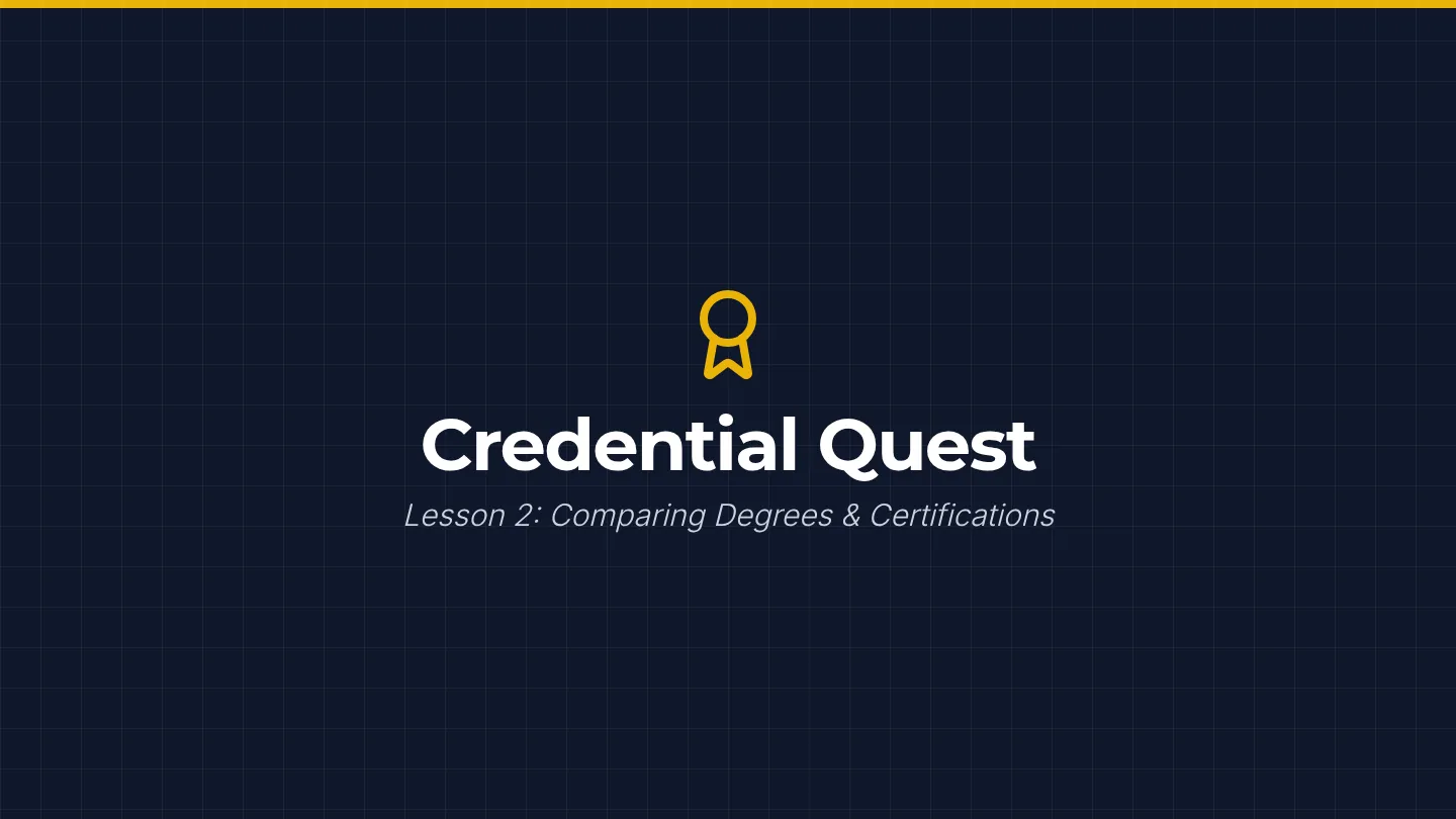 Credential Quest Slides