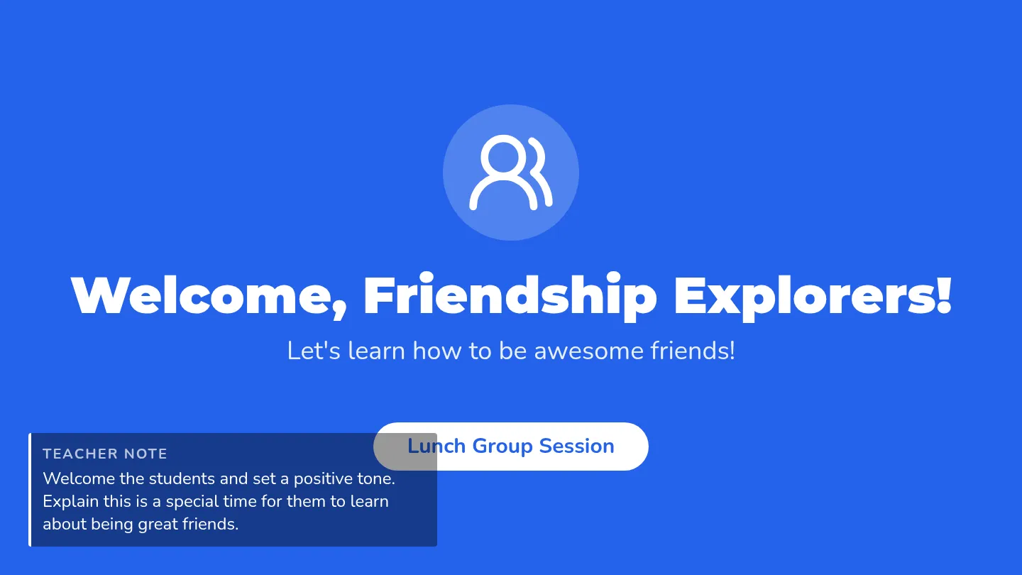 Friendship Presentation Slides