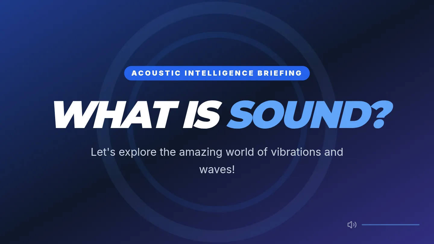What is Sound Presentation
