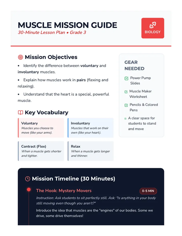 Muscle Mission Guide