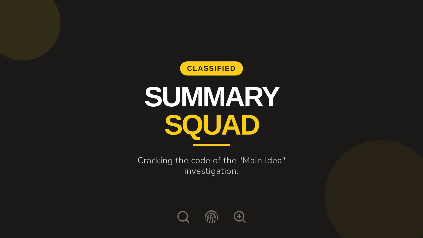 Summary Squad Slides