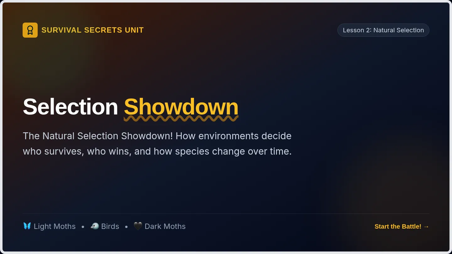 Selection Showdown Slides