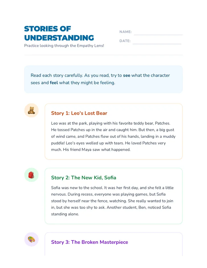 Stories of Understanding Reading
