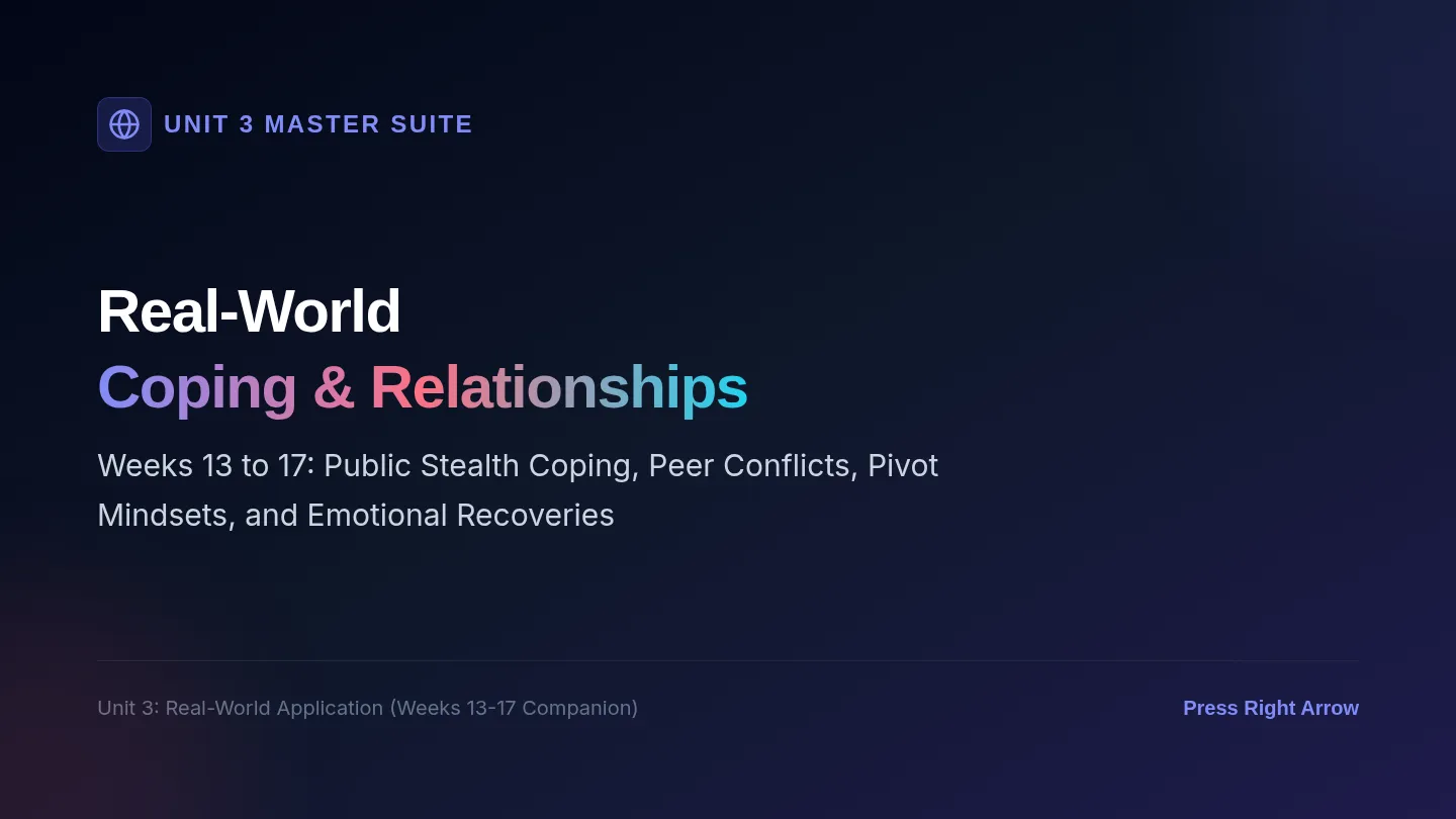 Unit 3 Real World Application Slides