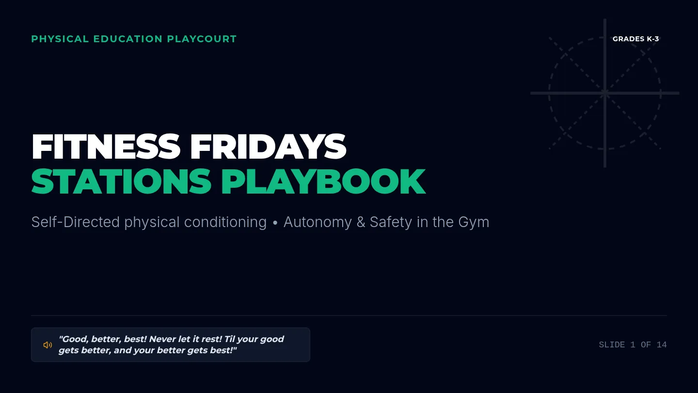 Fitness Fridays Slides