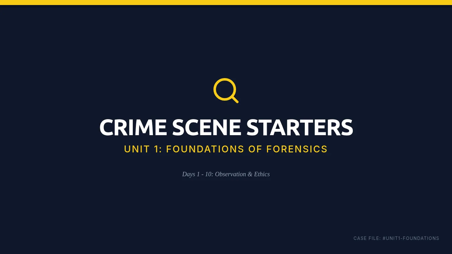 Foundations Starters Slides