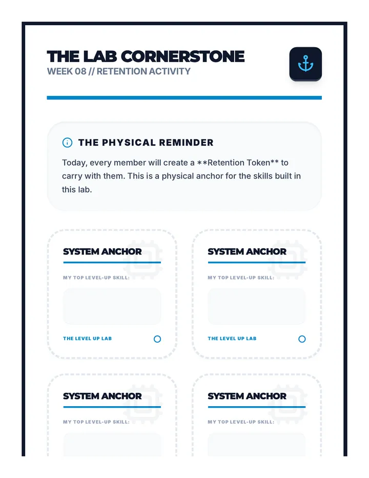 The Lab Retention Activity Handout