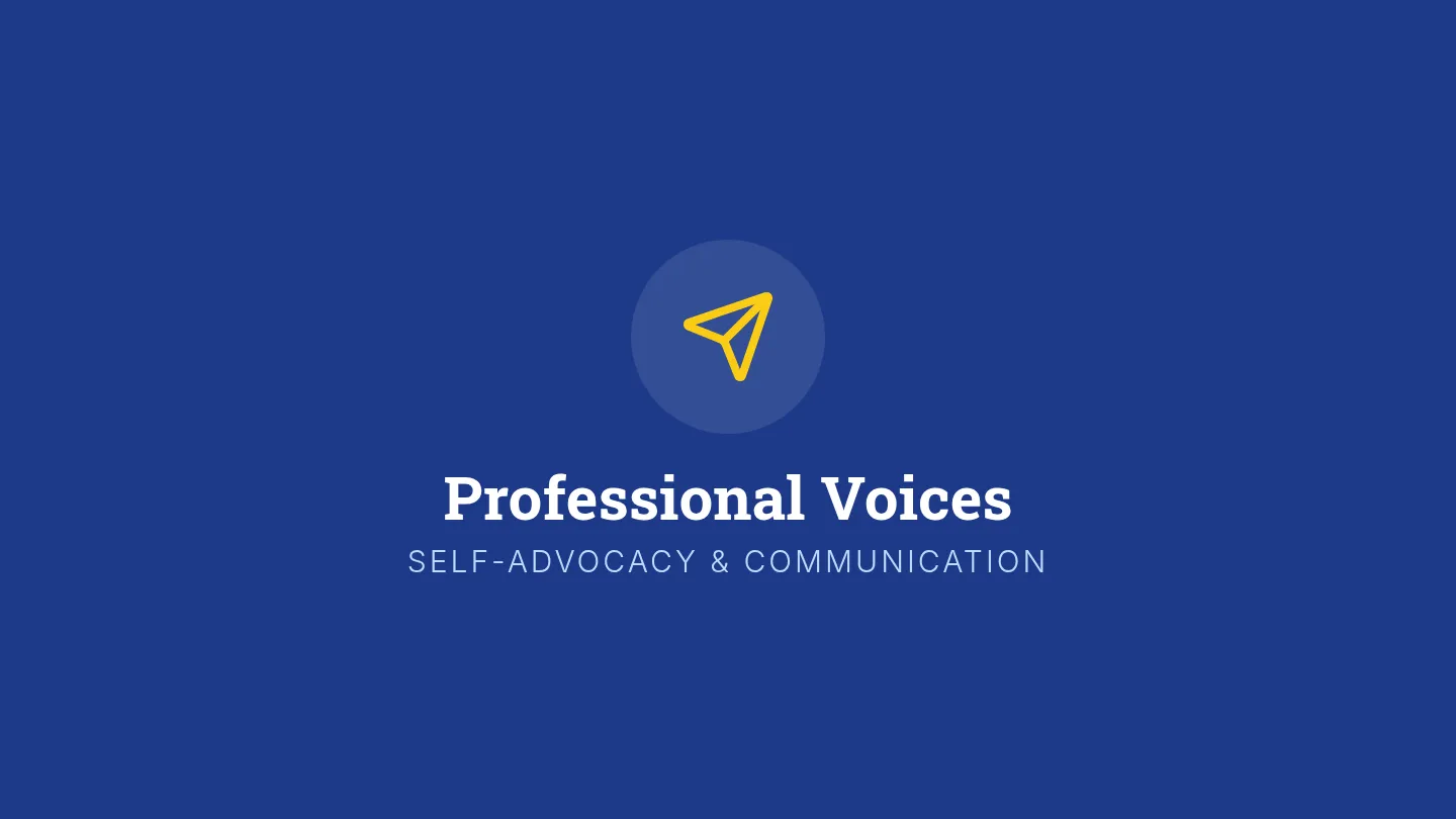 Professional Voices Slides