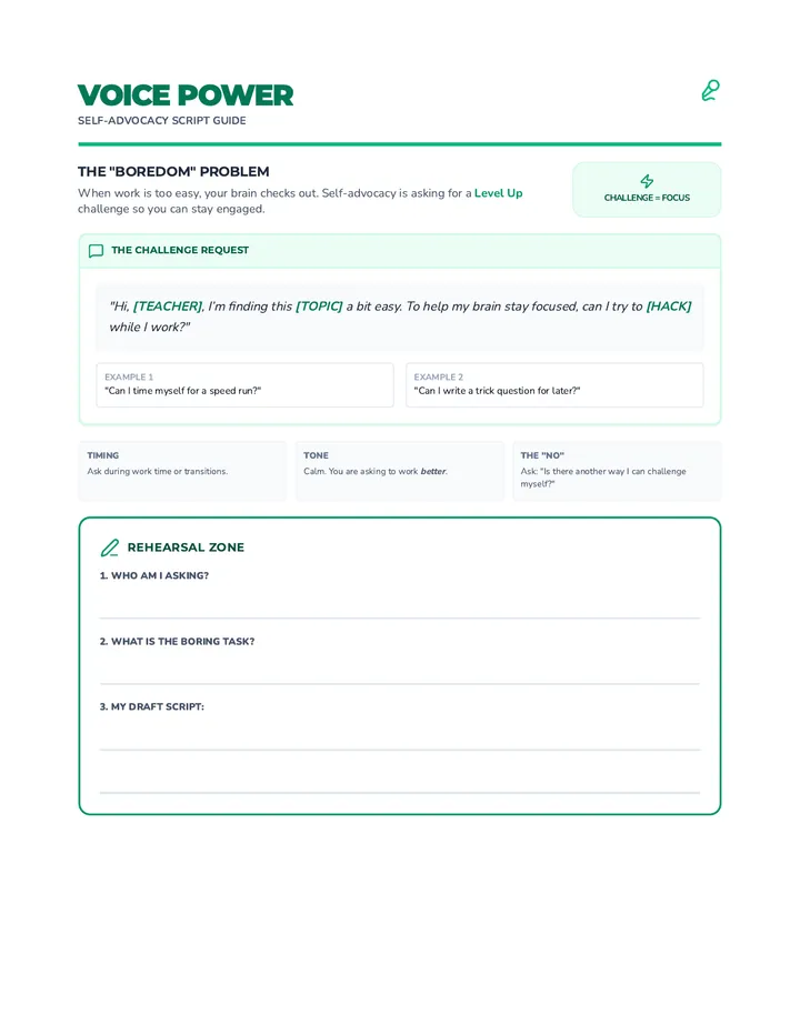 Voice Power Script Guide